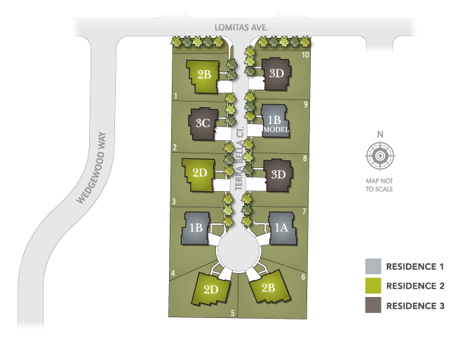 Site Plan Ponderosa Homes