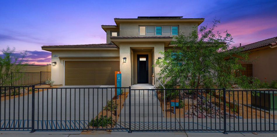 Sage Plan 4 Exterior at Dusk