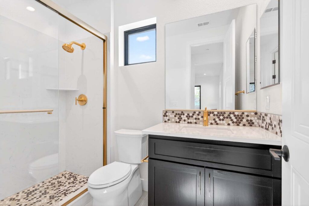 Bathroom 2 – Lot 1 – Residence 2 – Woodside Estates by Ponderosa Homes