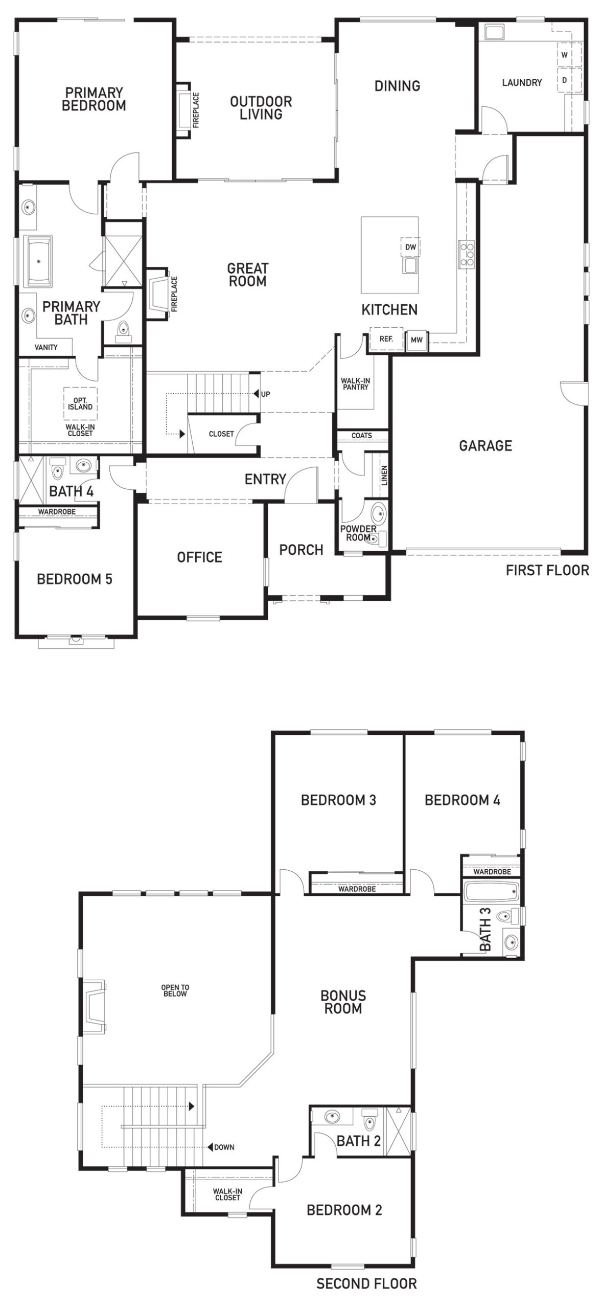 Lot 2, Plan 1B - Spanish – Woodside Estates by Ponderosa Homes