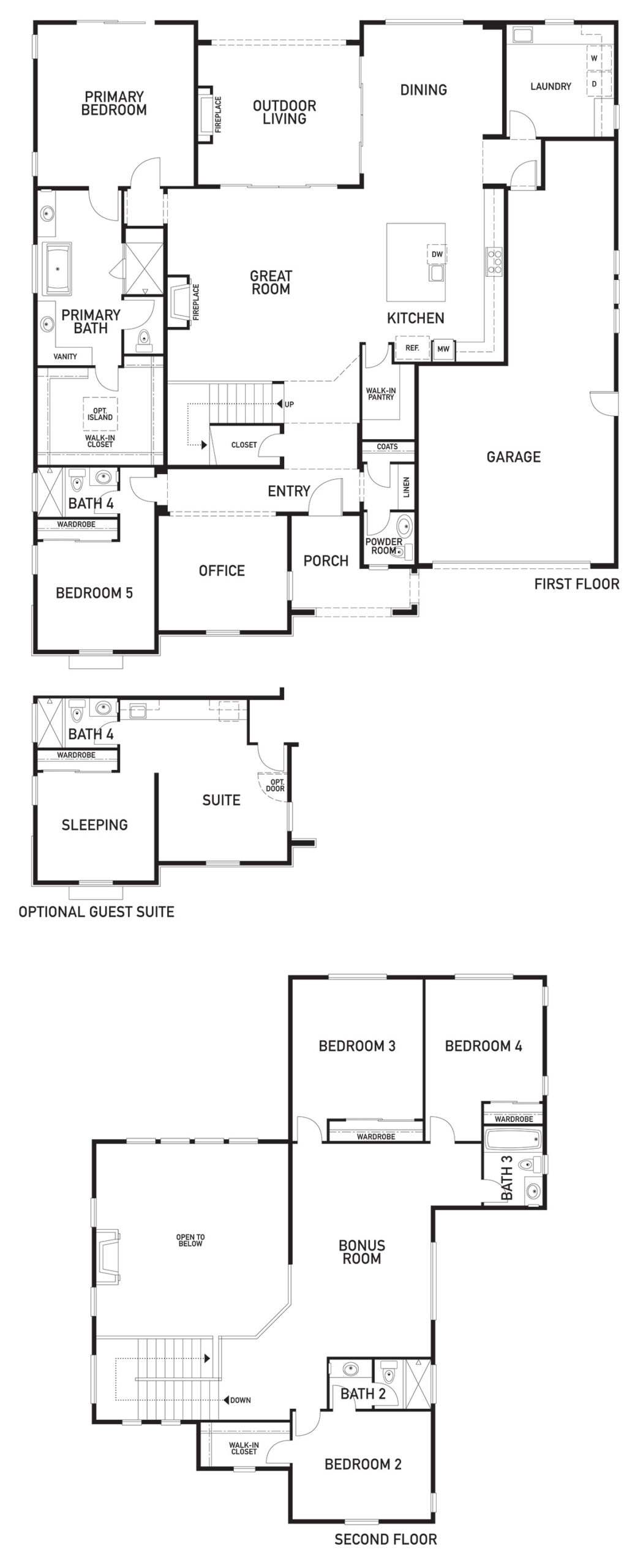Lot 4, Plan 1A - Provence – Woodside Estates by Ponderosa Homes