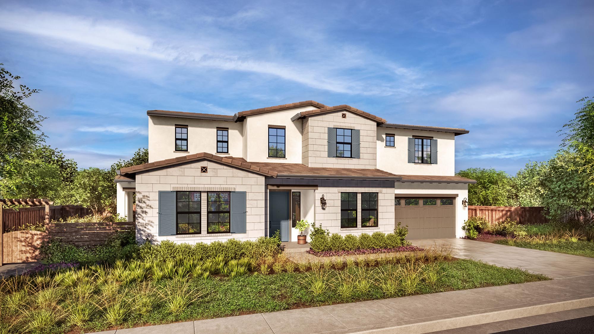 Lot 5, Plan 2XA - Modern Canyon – Woodside Estates by Ponderosa Homes