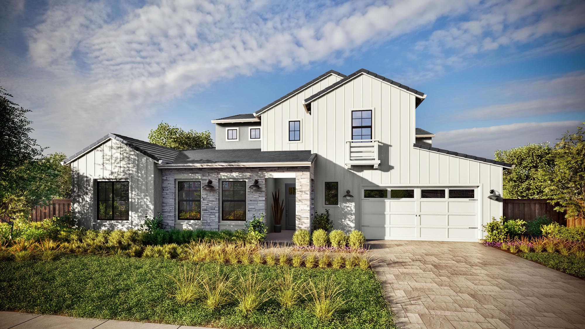 Lot 6, Plan 1C - Farmhouse – Woodside Estates by Ponderosa Homes