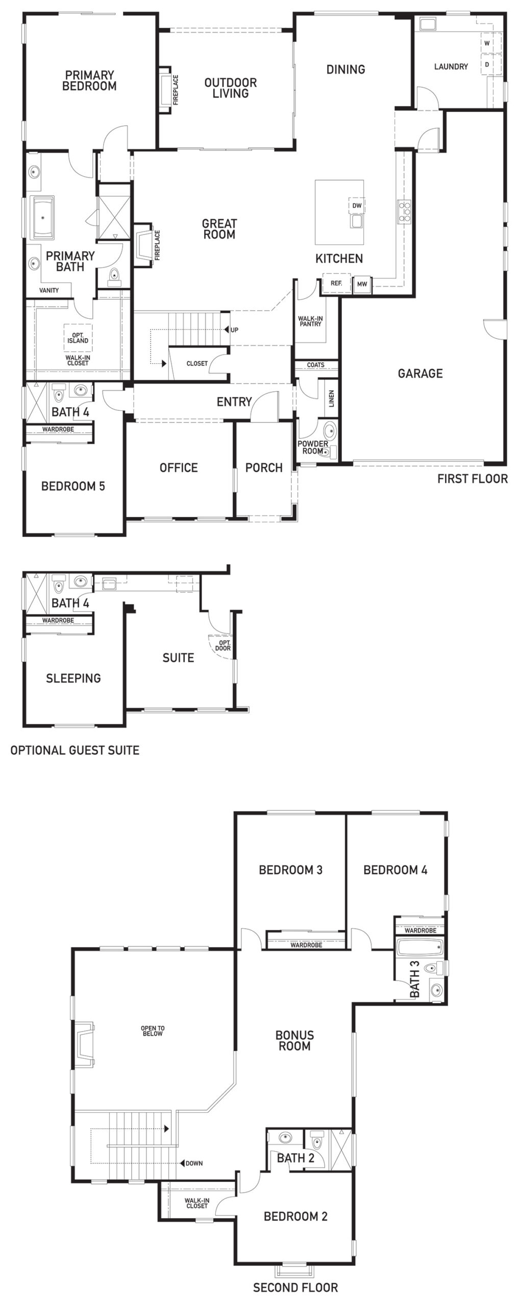 Lot 6, Plan 1C - Farmhouse – Woodside Estates by Ponderosa Homes