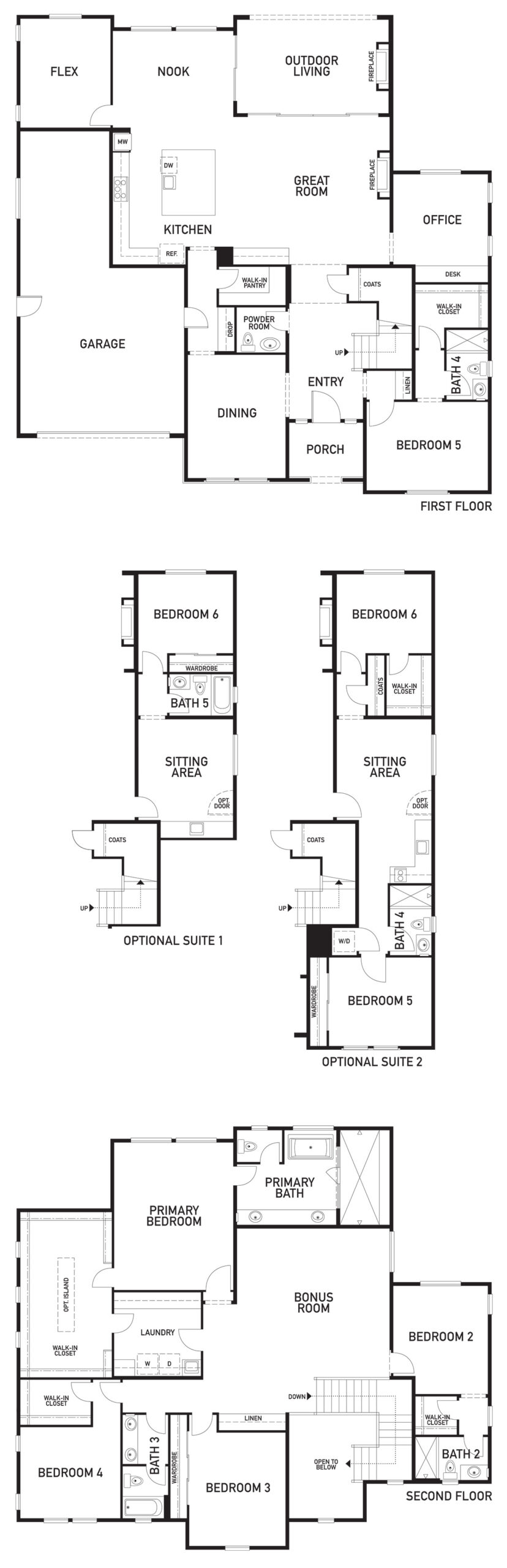 Lot 9, Plan 2C - Farmhouse – Woodside Estates by Ponderosa Homes