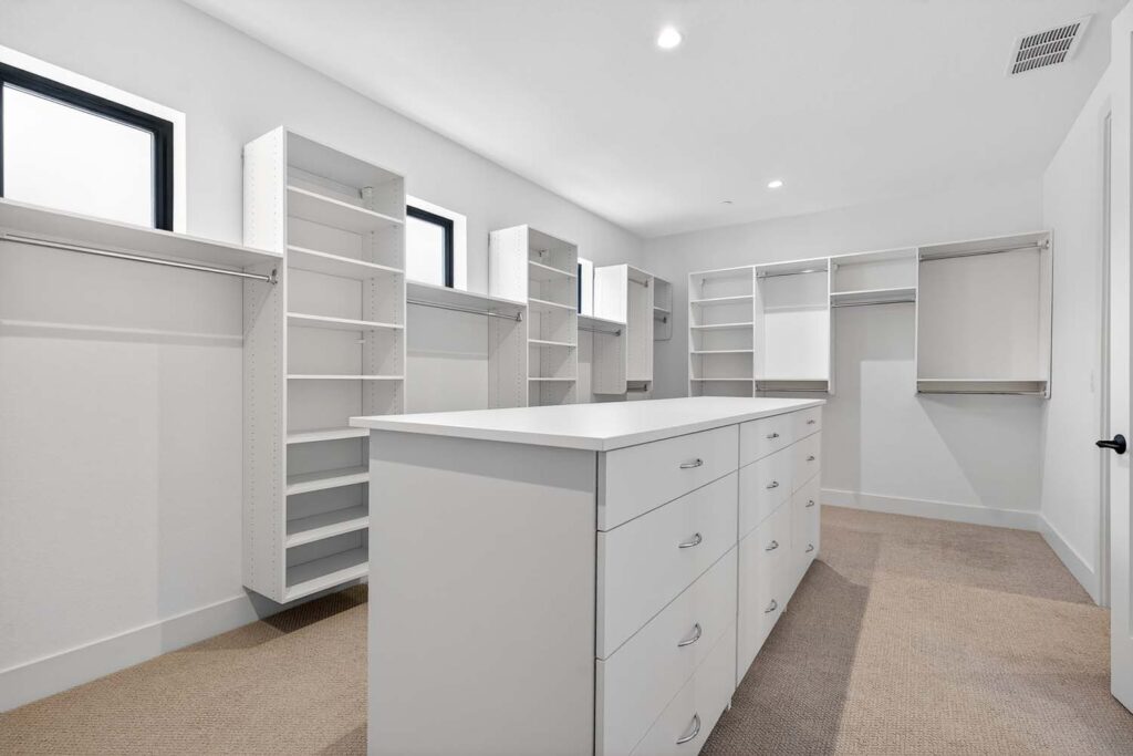 Walk-In Closet – Lot 1 – Residence 2 – Woodside Estates by Ponderosa Homes